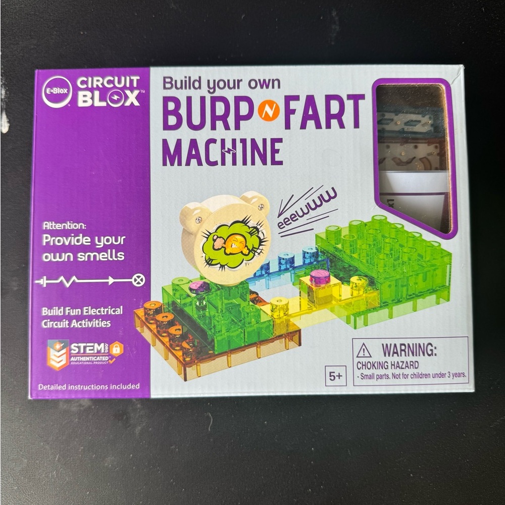 Burp and Fart Machine Toy - Multicolor